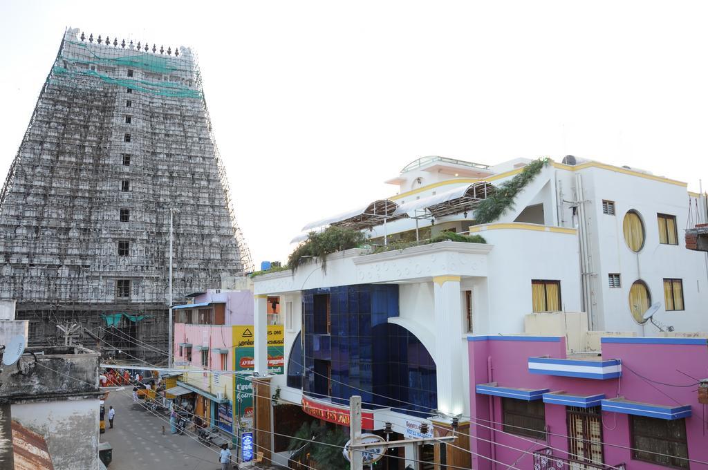 Sri Sarvesha JS Palace temple view Tiruvannāmalai Extérieur photo