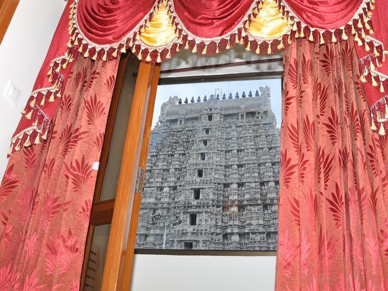 Sri Sarvesha JS Palace temple view Tiruvannāmalai Extérieur photo